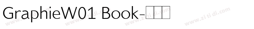 GraphieW01 Book字体转换